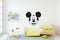 Tête Mickey Mouse - Autocollant mur décoratif - Go lettrage - Sticker Art Online