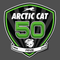 Autocollant ARTIC CAT 50 ans - Go lettrage - Sticker Art Online
