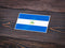 Autocollant drapeau Nicaragua - Go lettrage - Sticker Art Online