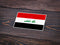 Autocollant drapeau Iraq - Go lettrage - Sticker Art Online