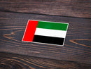 Autocollant drapeau Emirates - Go lettrage - Sticker Art Online