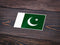 Autocollant drapeau Pakistan - Go lettrage - Sticker Art Online