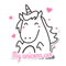 My unicorn car sticker - Go lettrage - Sticker Art Online
