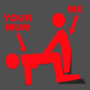 Sticker fuck your mom decal - Go lettrage - Sticker Art Online