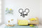 Oreille Mickey Mouse love - Autocollant mur décoratif - Go lettrage - Sticker Art Online