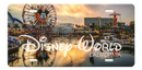 Plaque de voiture voyage Disney World Californie - Go lettrage - Sticker Art Online