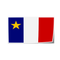 Autocollant drapeau Acadie - Go lettrage - Sticker Art Online