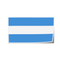 Autocollant drapeau Argentine - Go lettrage - Sticker Art Online