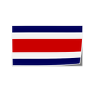 Autocollant drapeau Costa Rica - Go lettrage - Sticker Art Online