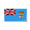 Autocollant drapeau Fiji - Go lettrage - Sticker Art Online