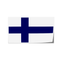 Autocollant drapeau Finlande - Go lettrage - Sticker Art Online