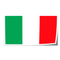 Autocollant drapeau Italie - Go lettrage - Sticker Art Online