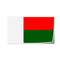 Autocollant drapeau Madagascar - Go lettrage - Sticker Art Online