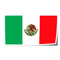 Autocollant drapeau Mexique - Go lettrage - Sticker Art Online