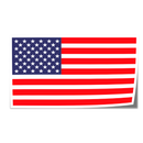 Autocollant drapeau État-Unis - Go lettrage - Sticker Art Online