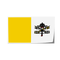 Autocollant drapeau Vatican - Go lettrage - Sticker Art Online