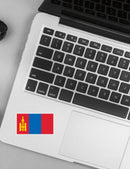 Autocollant drapeau Mongolie - Go lettrage - Sticker Art Online