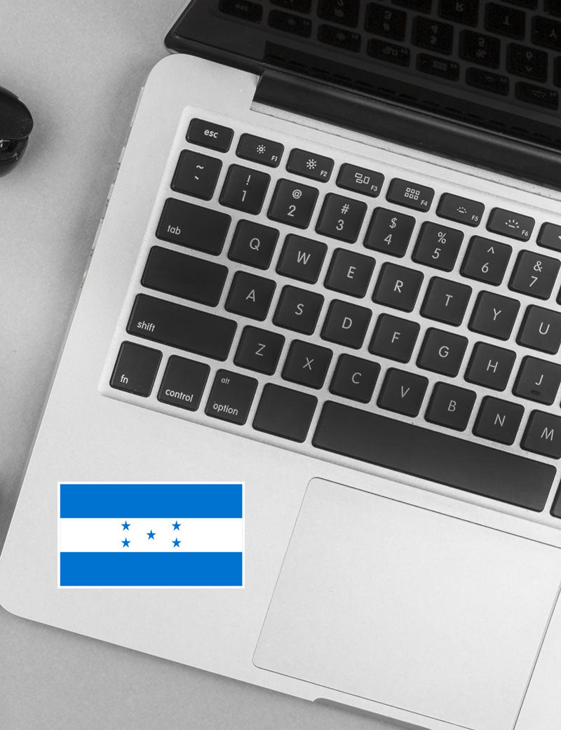 Autocollant drapeau Honduras - Go lettrage - Sticker Art Online