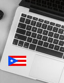 Autocollant drapeau Puerto Rico - Go lettrage - Sticker Art Online