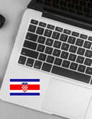 Autocollant drapeau Croatie - Go lettrage - Sticker Art Online