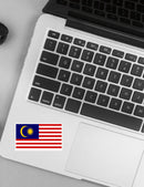 Autocollant drapeau Malaisie - Go lettrage - Sticker Art Online