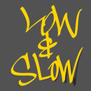 Low & Slow decal sticker - Go lettrage - Sticker Art Online