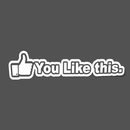 Sticker You like this - Go lettrage - Sticker Art Online